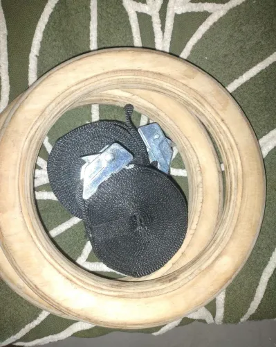 Argolas de Ginástica/Crossfit + Fitas m1