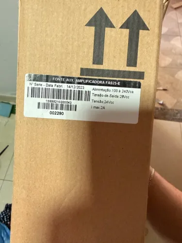 Fonte Auxiliar Amplificadora ILUMAC FAS25-E - NOVA / SEM USO