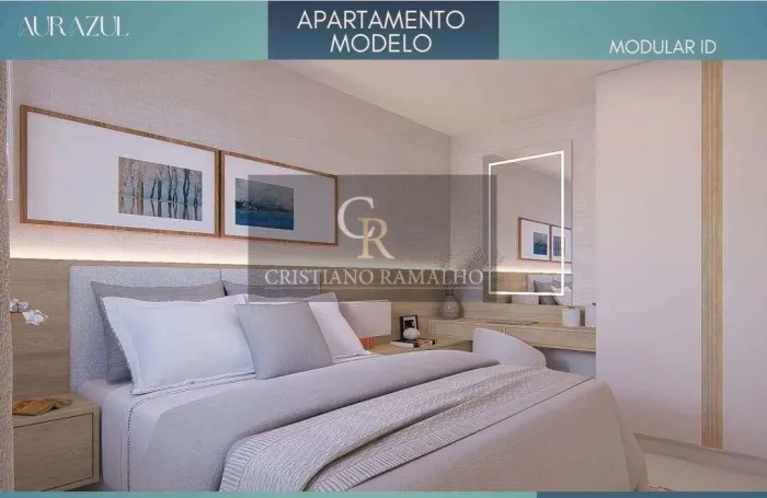 Lançamento! Apartamento com 2 quartos, no bairro da Passagem, Cabo Frio