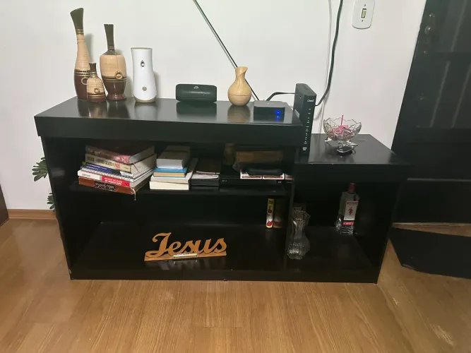 Rack suporta TV 55 polegadas + mesinha