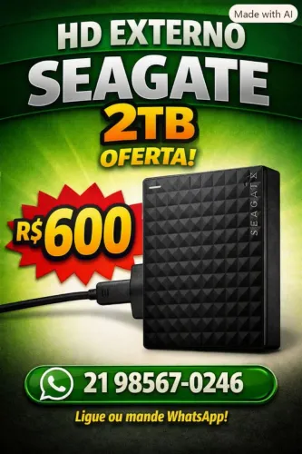 Hd Externo 2TB - Seagate