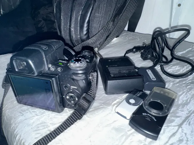 Câmera Sony kit completo