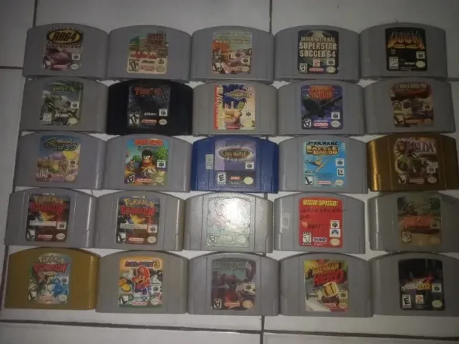 Jogos de Nintendo 64 a partir de 50 reais