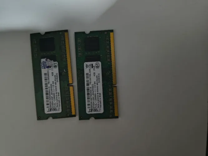 4GB ram ddr3L (2 unidades )
