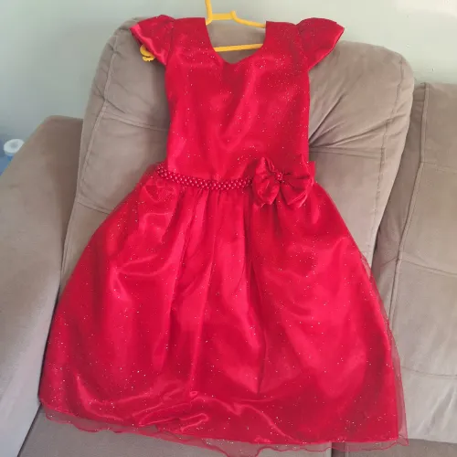Vestido social feminino infantil 