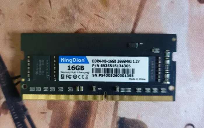 Memoria RAM DDR4 16GB