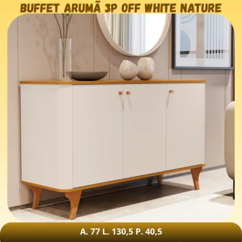 Aparador Buffet 3 portas - promoção
