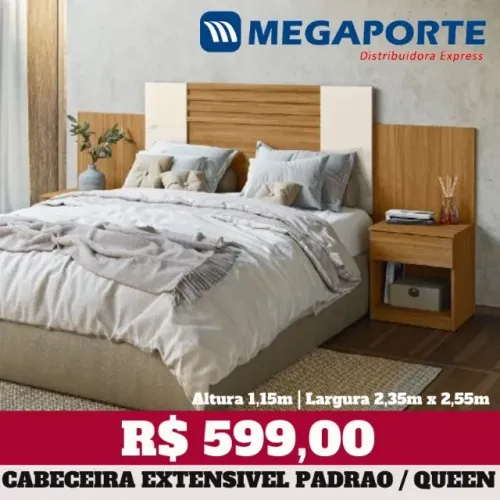 Cabeceira de Casal Ajustável Padrão / Queen (Novo) Entrega Grátis!
