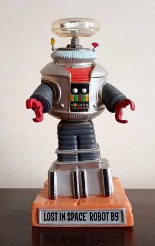 Funko Lost In Space Wa Wobbler Talking Robot B-9 Bobble Head