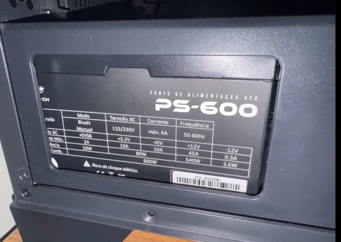 Fonte 600w