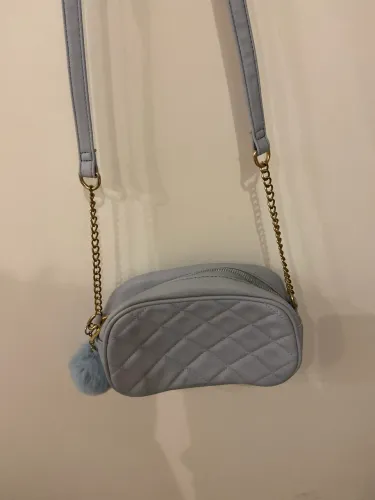 bolsa azul transversal 