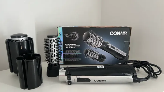 Escova Secadora Rotativa Diamond Rotating Conair