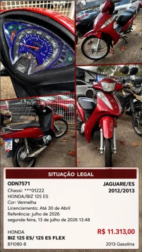 HONDA BIZ 12/13