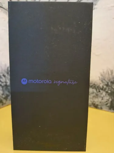 Motorola Signature 512Gb preto novo lacrado