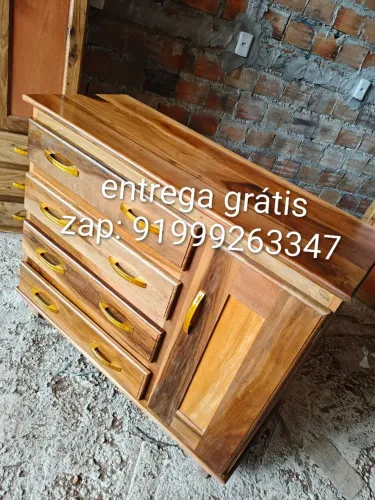 Cômoda sapateira de Ypê nova entrega grátis.