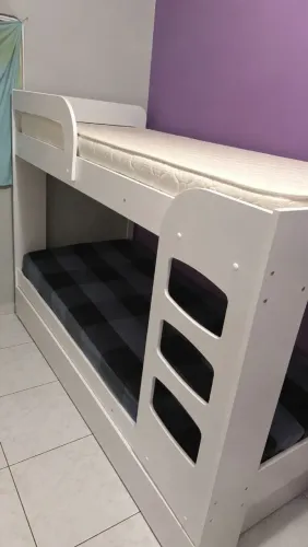 ? VENDO CAMA TRÍPLICE BRANCA - ÓTIMO ESTADO
