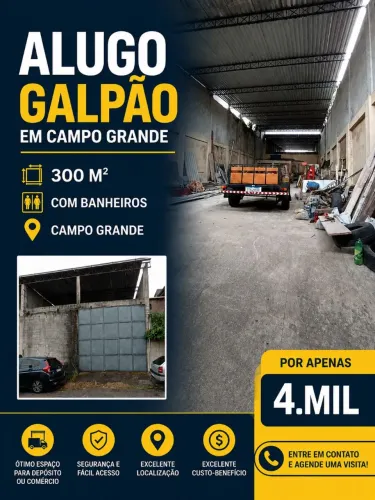 Galpão para locação
