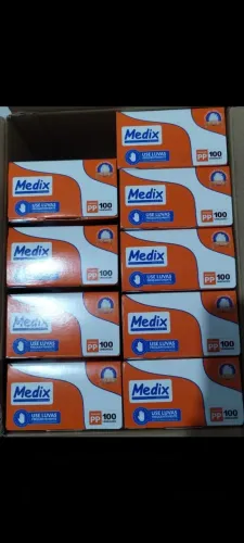 Caixa de luva látex 