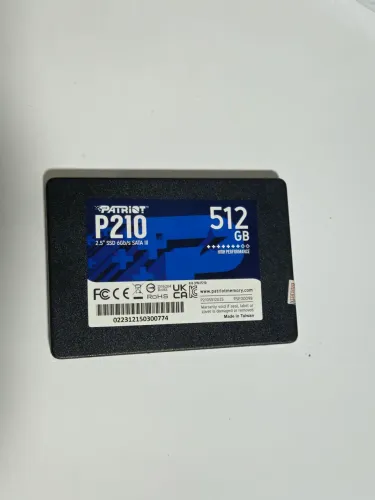 SSD Patriot 512gb - Saúde 100%