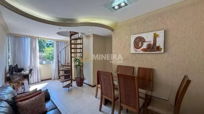 Cobertura a venda 3 quartos - 130mt²- Bairro Palmeiras/BH