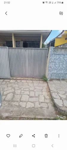 Portão de alumínio 2,40 x 1,60