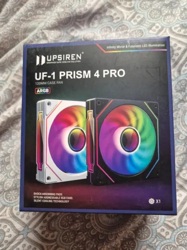 Kit 3 Fans Upsiren UF-1 Prism 4 pro ARGB