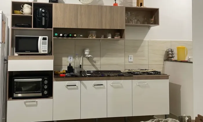 Cozinha compacta completa + pia/cuba de cozinha