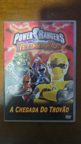 DVD Power Rangers a chegada do trovão.