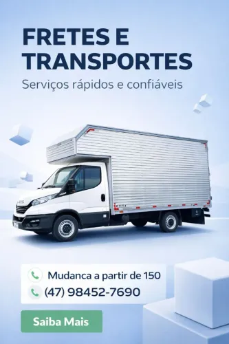 Frete e mudança indaial 