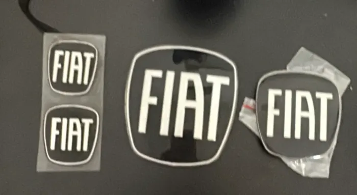 Símbolos black Fiat