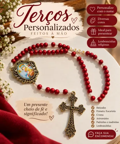 Terços personalizados