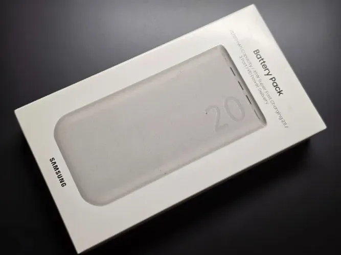 Power Bank Bateria Carregador Portátil Samsung | 20000mAh | 45W | 3x USB-C | NOVA!
