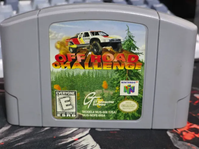 Off Road Challenge, Nintendo 64, Jogo Original