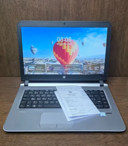 Notebook HP Probook 440 G3, Ac Cart,i5 6ªg,8GB DDR4, SSD M2 256GB+Slot HD,Wi-Fi 5G,Bat 4hs