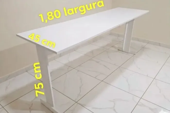 Mesa 1,80 de largura nova