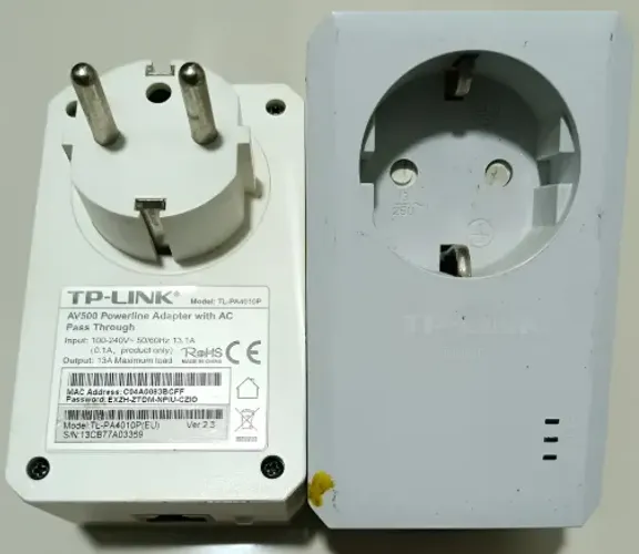 Adaptador Powerline Tp-link Tl-pa4010p 500mbps (Usado)