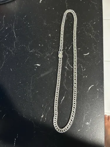 Cordão prata 150g 75cm 10mm