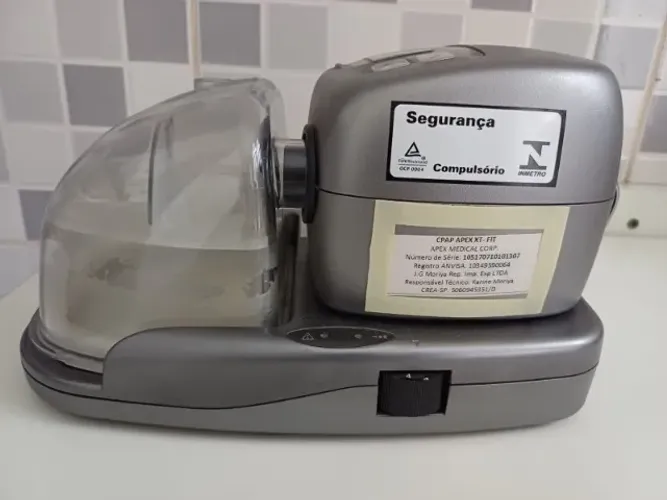 CPAP Apex XT-Fit 127V com Umidificador - Completo