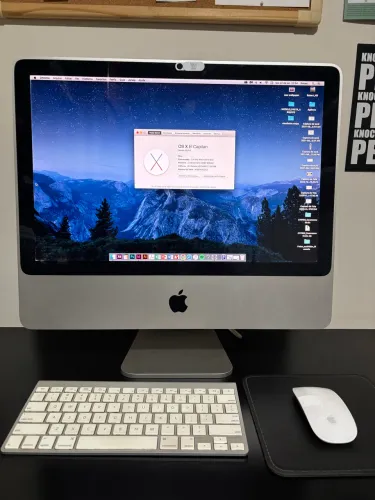 Computador iMac desktop 2009 Apple | 4 GB RAM | HD 500 GB | Intel Core 2 Duo 