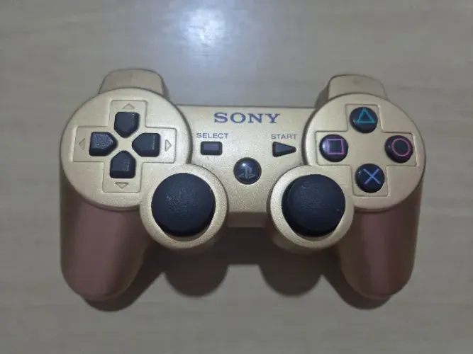 Controle Original Dourado Gold Playstation 3