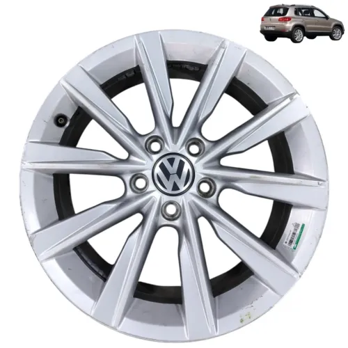 Roda aro 17 5x112 vw tiguan jetta golf passat fusca taos