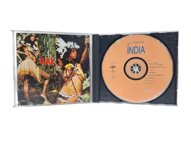 CD Gal Costa - Álbum Índia - Mídia original