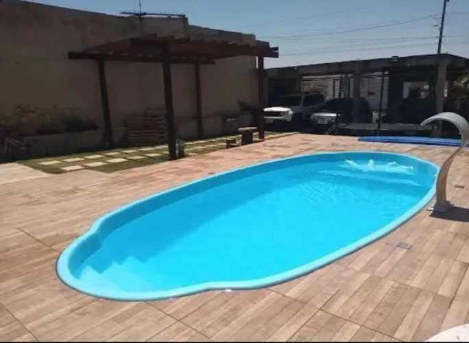 Piscina de fibra 7x 3.40 completa
