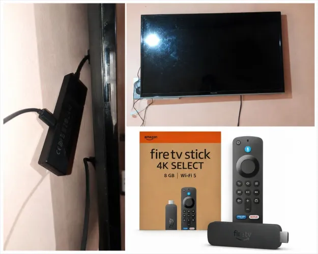 Tv smart com stcik fire tv