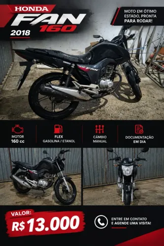 Moto Honda CG 160 FAN
