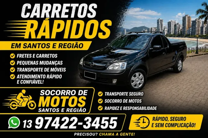 Carreto Santos e Região à partir $60