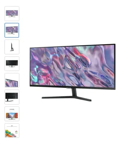 Monitor Samsung Viewfinity S5 34" Ultrawide PERFEITO para quem travalha com documentos
