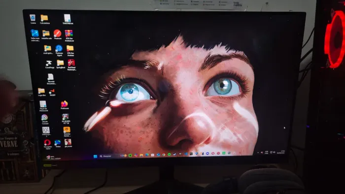 Monitor gamer 180hz 24 polegadas