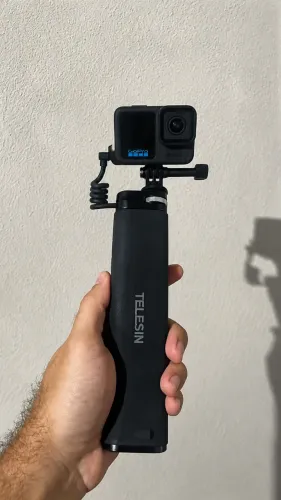 Telesin 10.000mAh 18W Turbo/Bastão extensor Com Bateria/Sua Gopro com até 7 horas bateria
