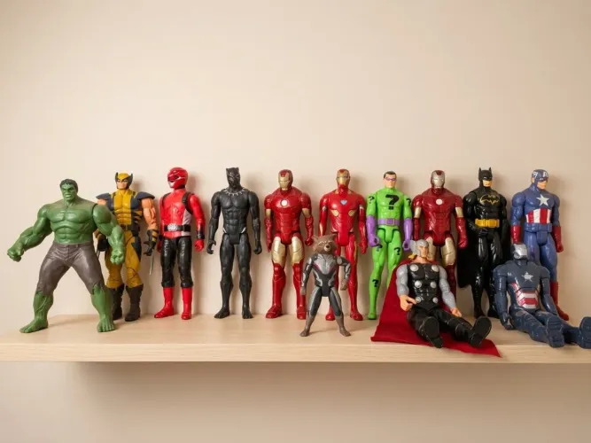 BONECOS ORIGINAL MARVEL